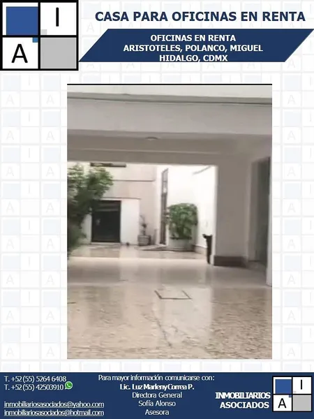 Casa en alquiler · Polanco, Miguel Hidalgo, Ciudad de México