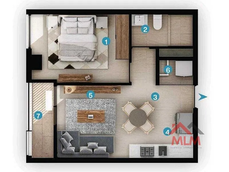 Departamento en venta · Mitras Centro, Monterrey, Nuevo León