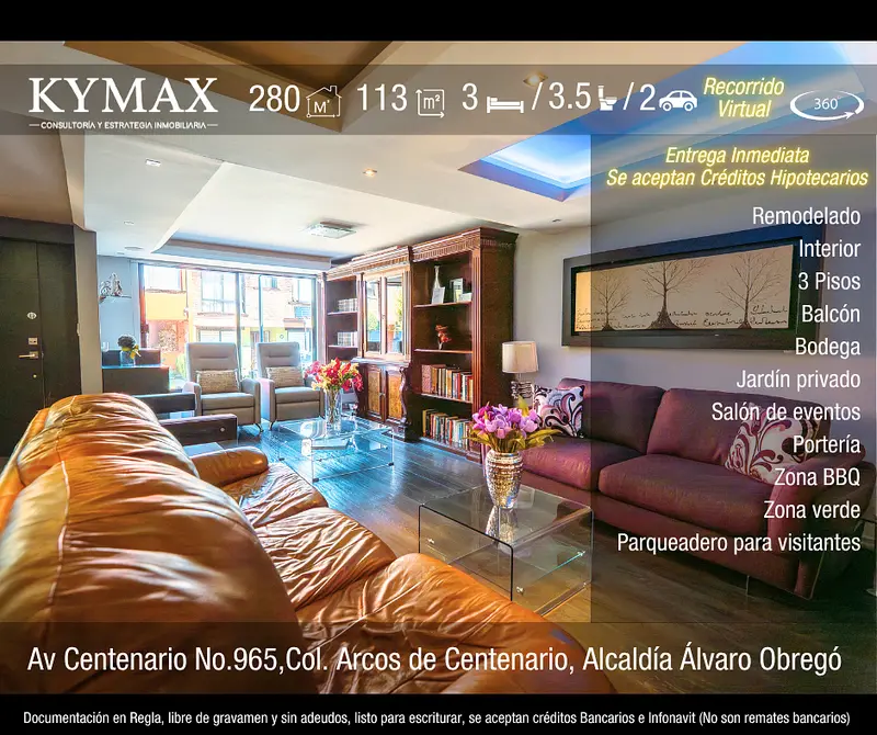 Casa en venta · Hueytlale, Álvaro Obregón, Ciudad de México Casa en venta · Hueytlale, Álvaro Obregón, Ciudad de México