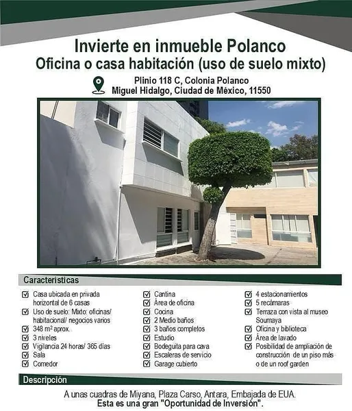 Condominio en venta · Polanco, Miguel Hidalgo, Ciudad de México