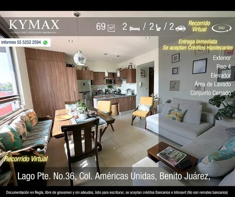 Departamento en venta · Américas Unidas, Benito Juárez, Ciudad de México Departamento en venta · Américas Unidas, Benito Juárez, Ciudad de México