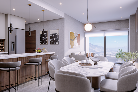 Departamento en venta · Pedregal de La Huasteca, Santa Catarina, Nuevo León