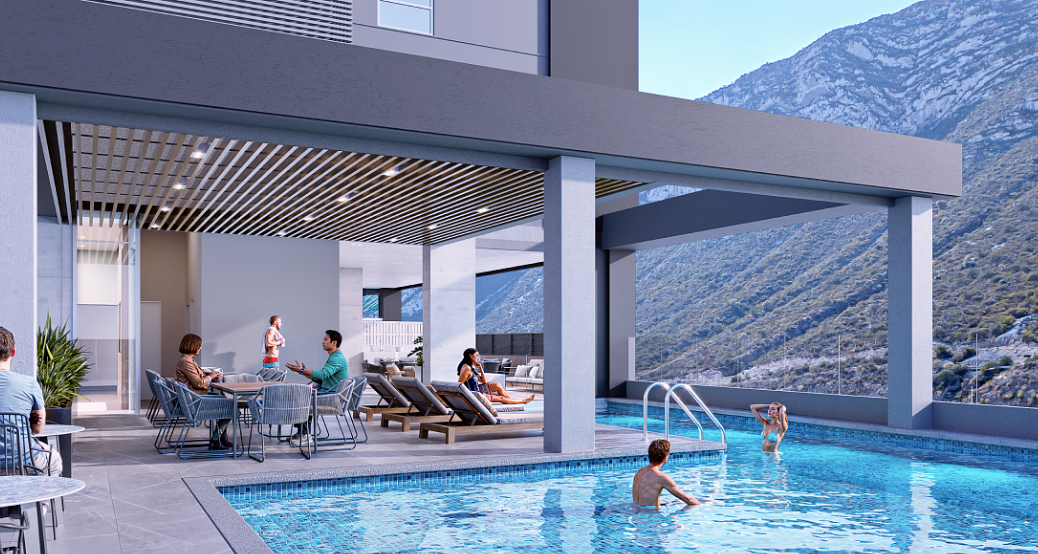 Departamento en venta · Pedregal de La Huasteca, Santa Catarina, Nuevo León