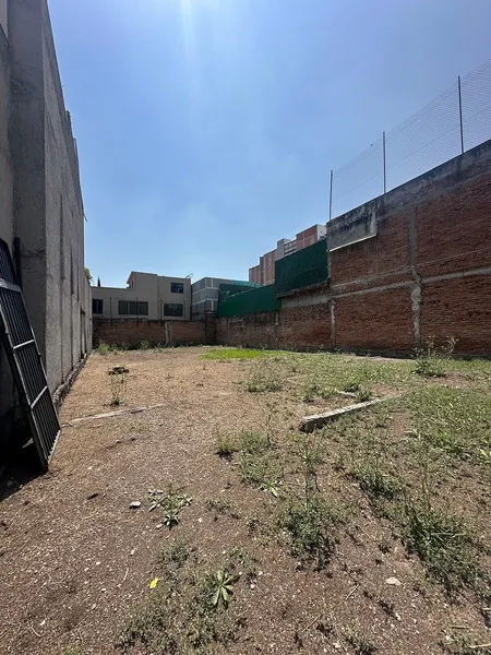 Lote en venta · Narvarte Oriente, Narvarte, Benito Juárez, Ciudad de México