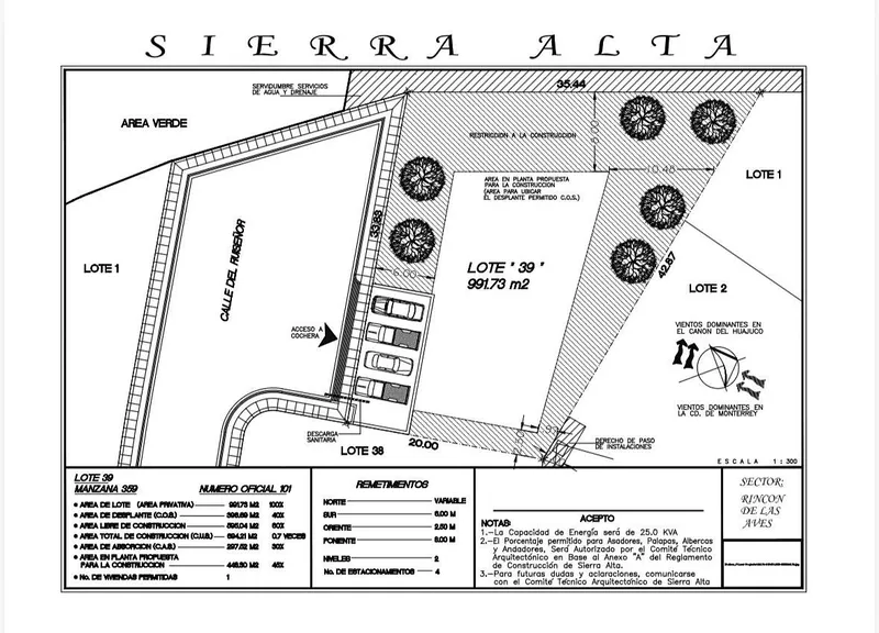 Lote en venta · Lomas de Valle Alto, Monterrey, Nuevo León
