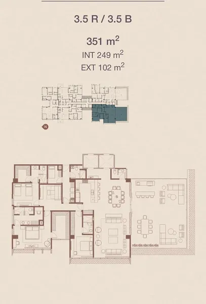 Departamento en venta · Veredalta, San Pedro Garza García, Nuevo León