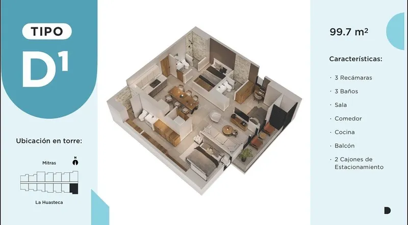 Departamento en venta · Industrial Milenium de Santa Catarina 2do Sector, Santa Catarina, Nuevo León