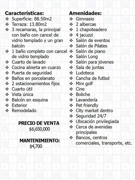 Departamento en venta · Letrán Valle, Benito Juárez, Ciudad de México
