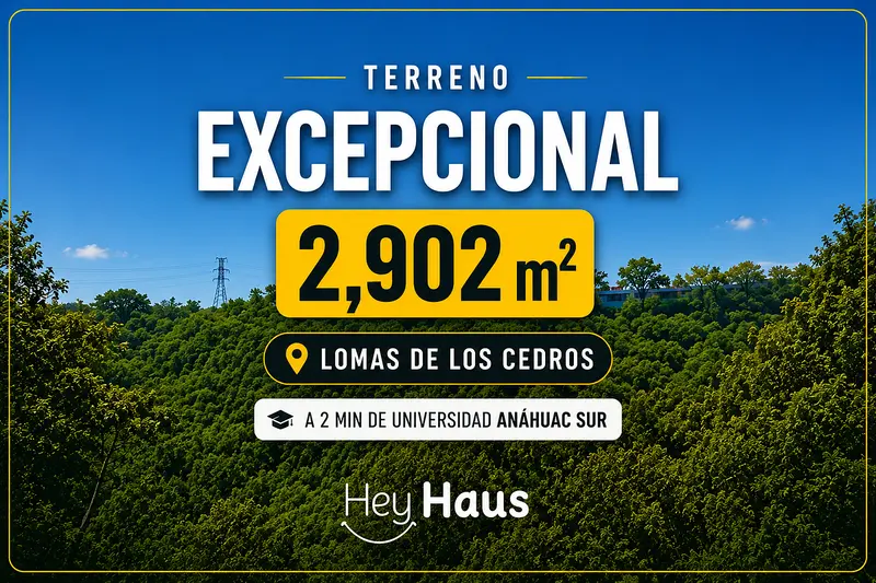 Lote en venta · Lomas de los Cedros, Álvaro Obregón, Ciudad de México