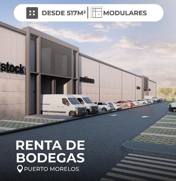 Nave industrial en venta · Puerto Morelos, Quintana Roo
