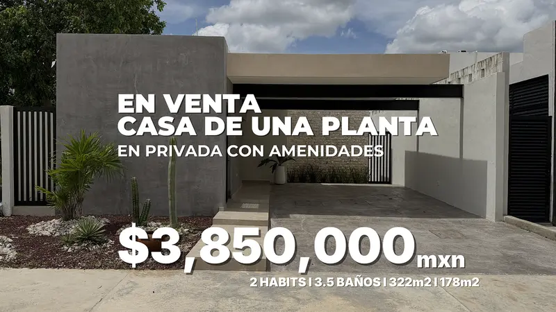 Condominio en venta · San Francisco de Asís, Conkal, Yucatán