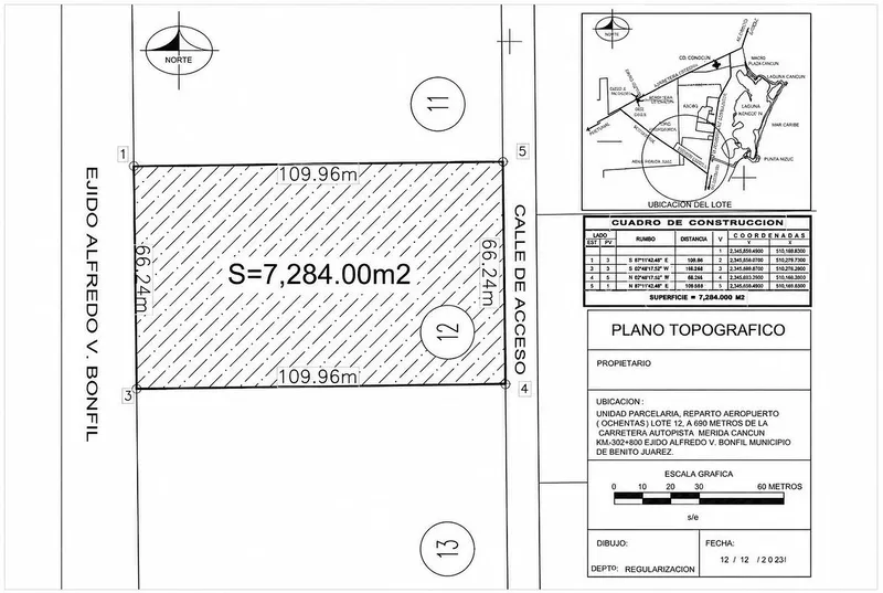Lote en venta · Cancún, Benito Juárez, Quintana Roo