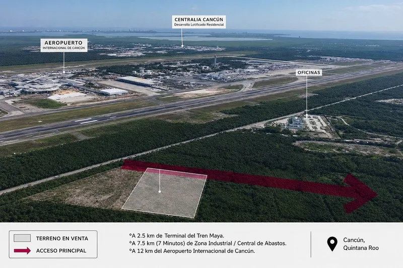Lote en venta · Cancún, Benito Juárez, Quintana Roo