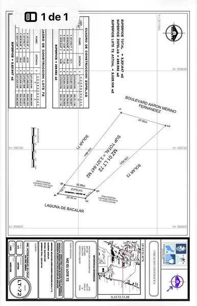 Lote en venta · Bacalar, Quintana Roo