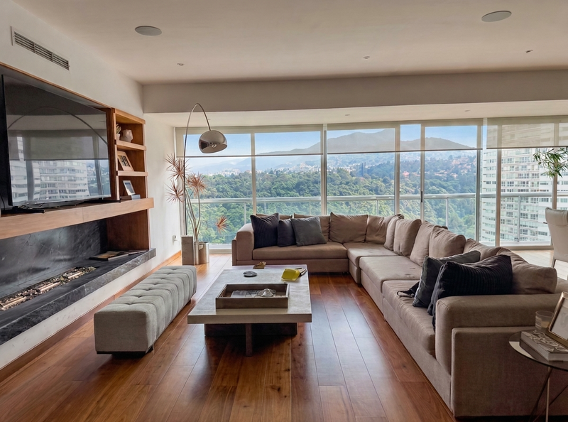 Departamento en renta · San Mateo Tlaltenango, Cuajimalpa de Morelos, Ciudad de México
