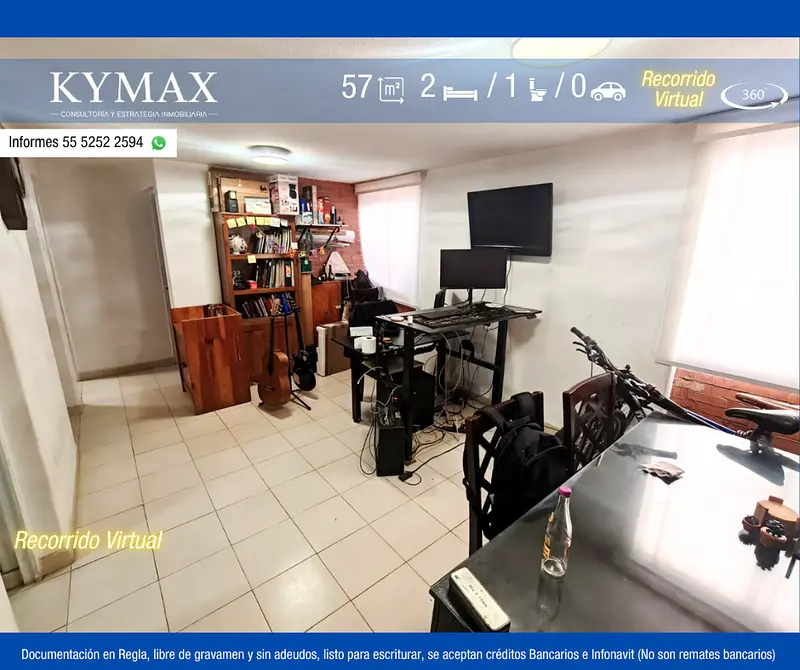 Departamento en venta · Ex Hacienda San Juan de Dios, Tlalpan, Ciudad de México