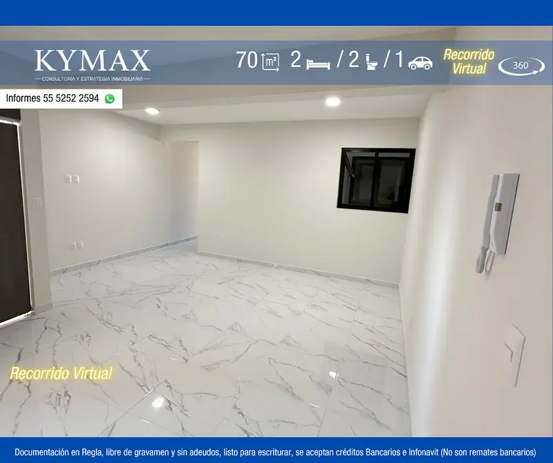 Departamento en venta · Pedregal de Santa Ursula, Coyoacán, Ciudad de México