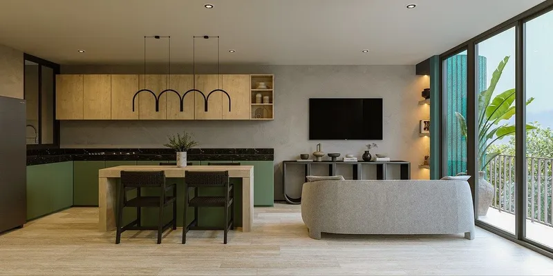 Departamento en venta · Temozon Norte, Mérida, Yucatán
