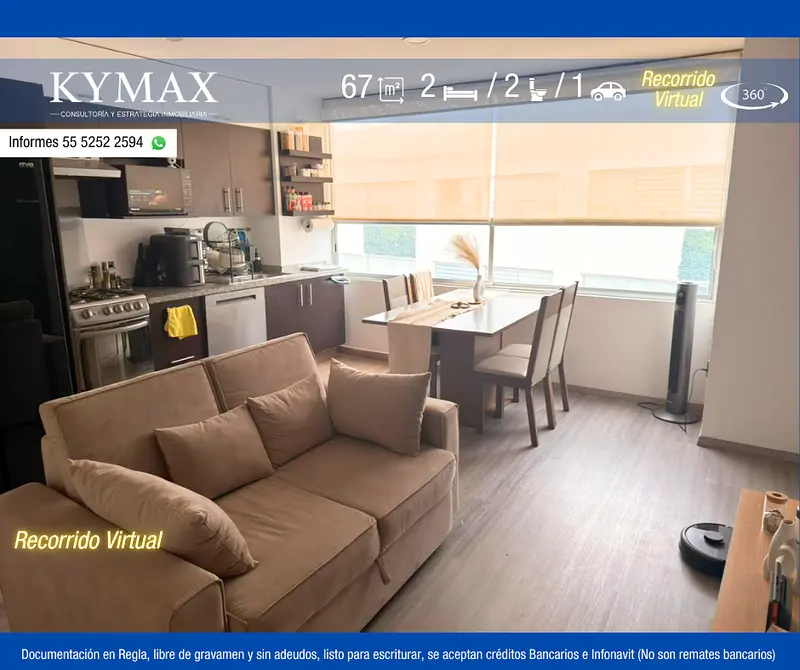 Departamento en venta · Benito Juárez Santa Cruz del Tejocote, San José del Rincón, Estado de México
