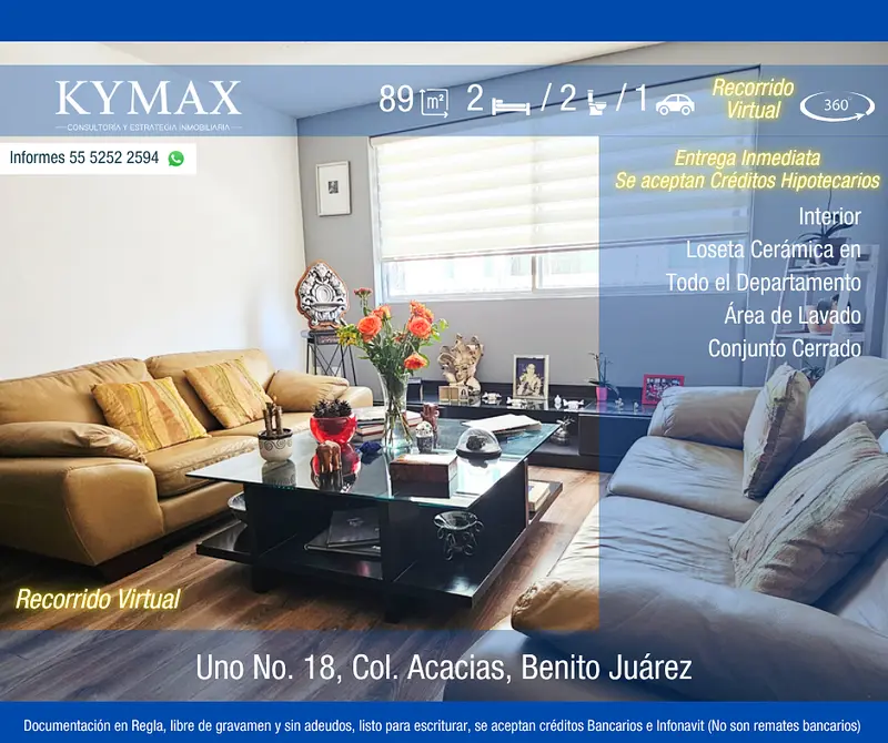 Departamento en venta · Benito Juárez Santa Cruz del Tejocote, San José del Rincón, Estado de México