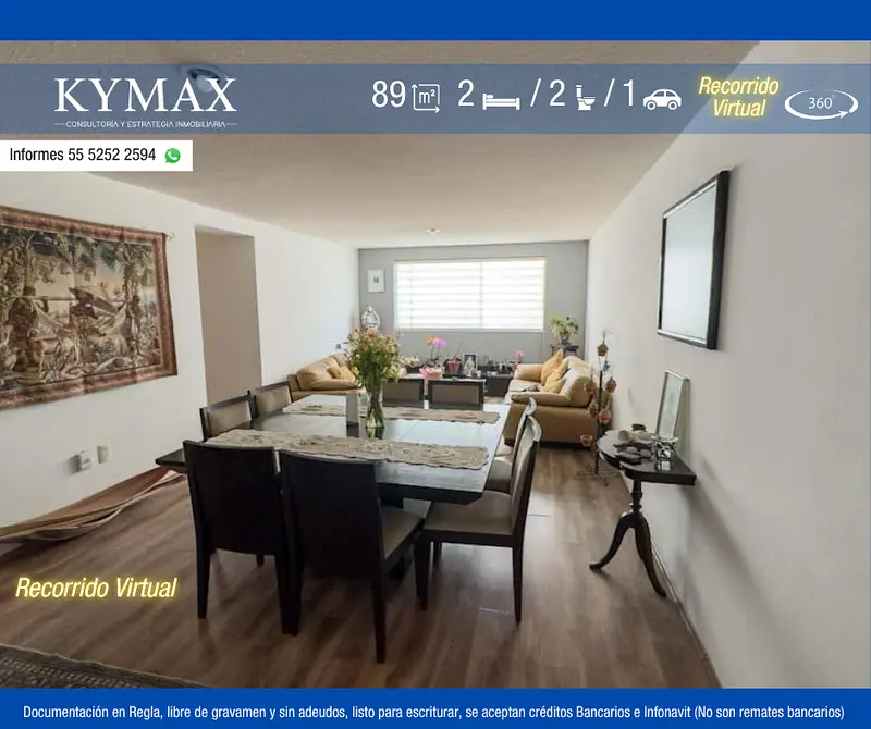 Departamento en venta · Benito Juárez Santa Cruz del Tejocote, San José del Rincón, Estado de México