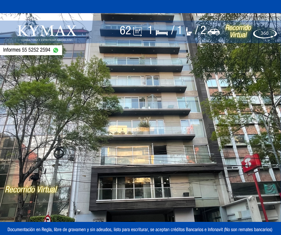 Departamento en venta · Guadalupe Inn, Álvaro Obregón, Ciudad de México