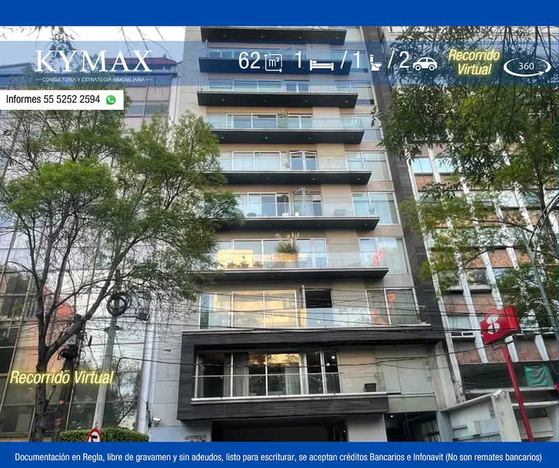 Departamento en venta · Guadalupe Inn, Álvaro Obregón, Ciudad de México