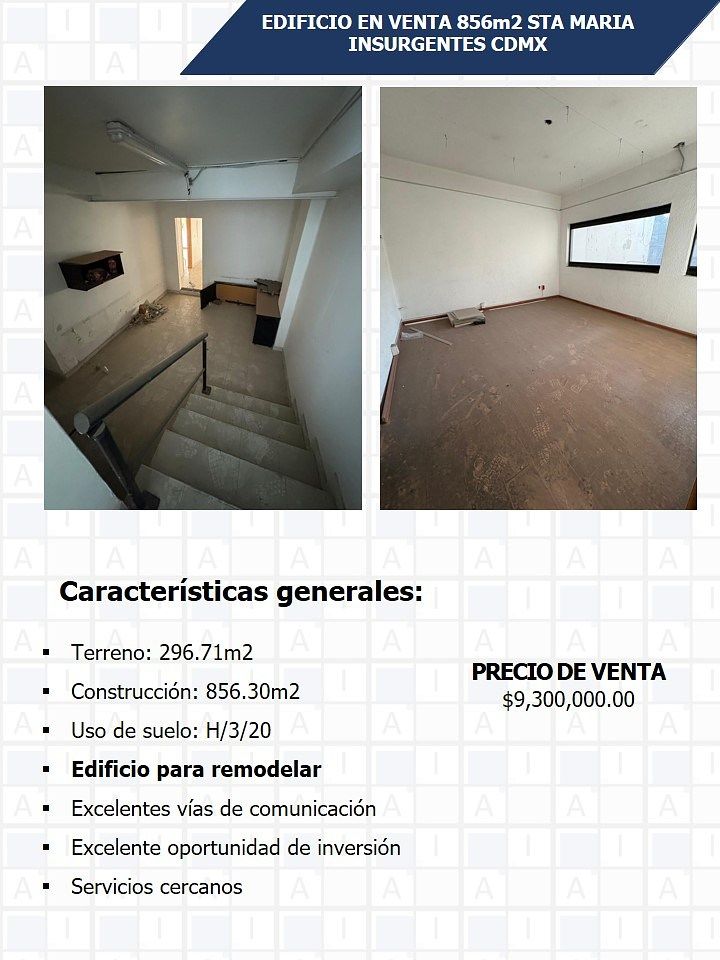 Departamento en venta · Santa Maria Insurgentes, Cuauhtémoc, Ciudad de México