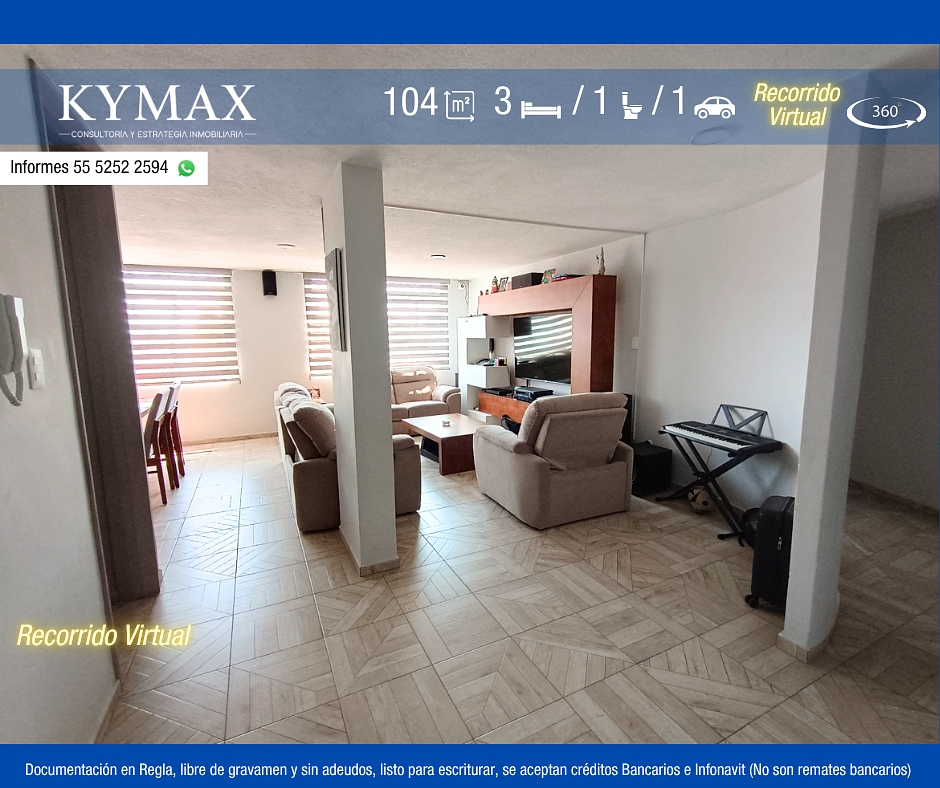Departamento en venta · Letrán Valle, Benito Juárez, Ciudad de México Departamento en venta · Letrán Valle, Benito Juárez, Ciudad de México