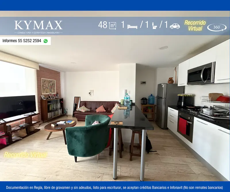 Departamento en venta · Lomas De Memetla, Memetla, Cuajimalpa de Morelos, Ciudad de México