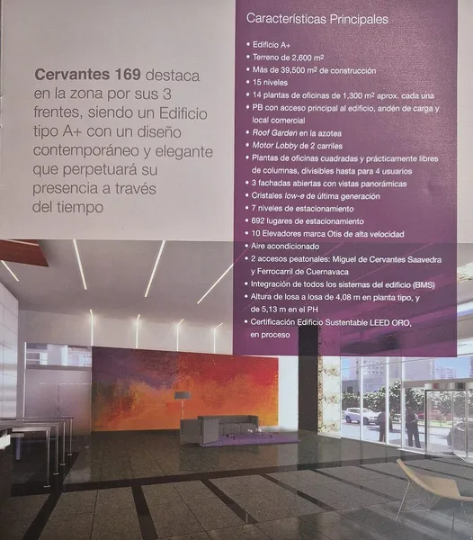 Oficina en renta · Granada, Miguel Hidalgo, Ciudad de México