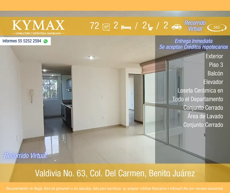 Departamento en venta · Del Carmen, Benito Juárez, Ciudad de México Departamento en venta · Del Carmen, Benito Juárez, Ciudad de México