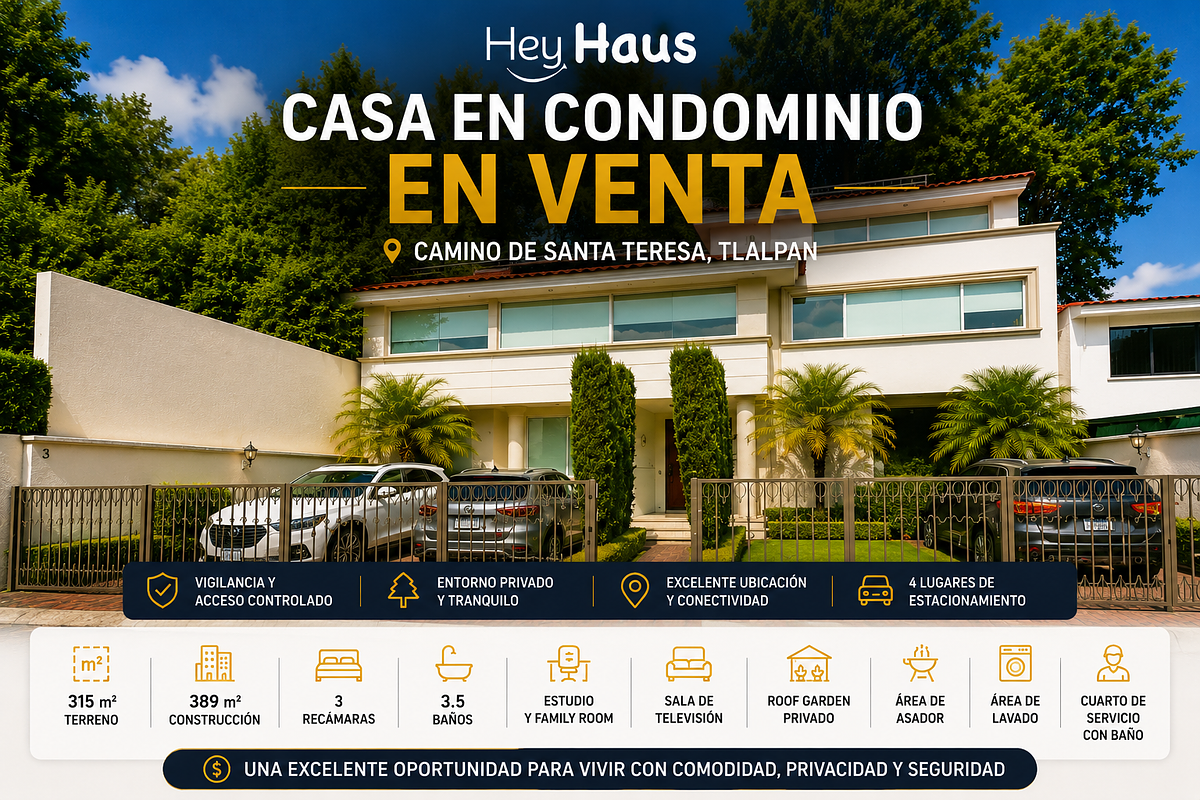 Casa en venta · Zacayucan Peña Pobre, Tlalpan, Ciudad de México