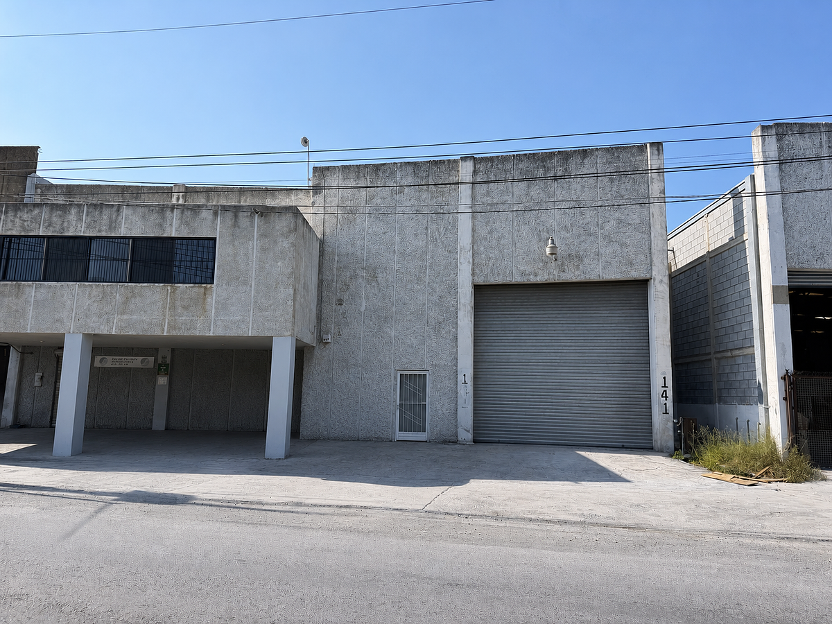 Nave industrial en renta · Villa San Antonio, Guadalupe, Nuevo León