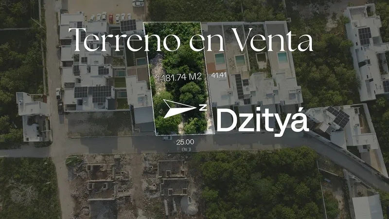 Lote en venta · Dzityá, Mérida, Yucatán