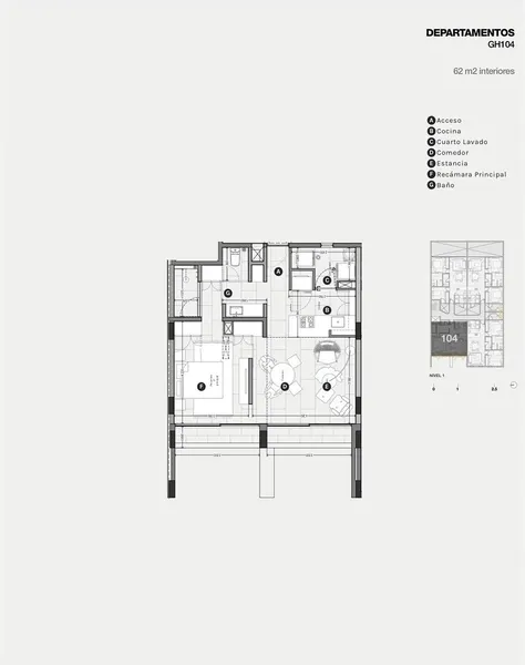 Departamento en venta · Piedad Narvarte, Narvarte, Benito Juárez, Ciudad de México