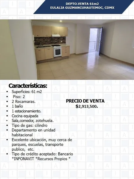 Departamento en venta · Atlampa, Cuauhtémoc, Ciudad de México