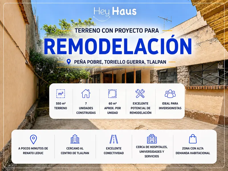 Lote en venta · Toriello Guerra, Tlalpan, Ciudad de México
