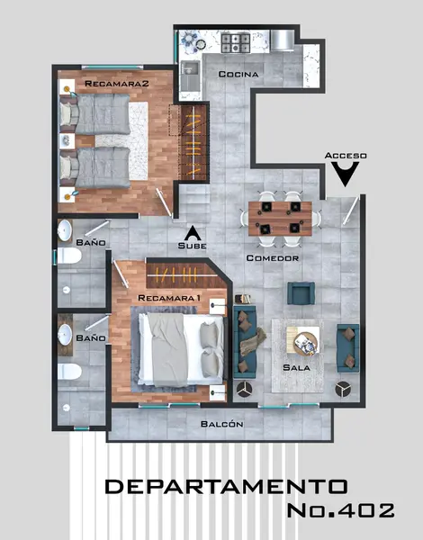 Departamento en venta · Ajusco, Coyoacán, Ciudad de México