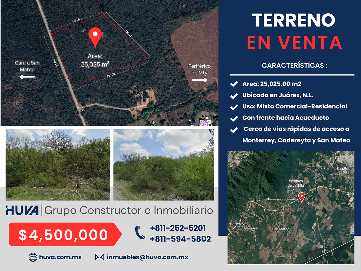 Lote en venta · Benito Juárez, Monterrey, Nuevo León