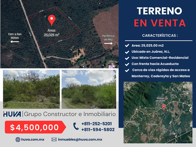 Lote en venta · Benito Juárez, Monterrey, Nuevo León