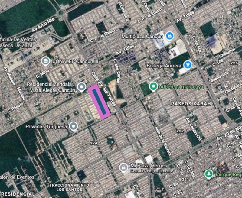 Lote en venta · Residencial Cumbres, Cancún, Benito Juárez, Quintana Roo