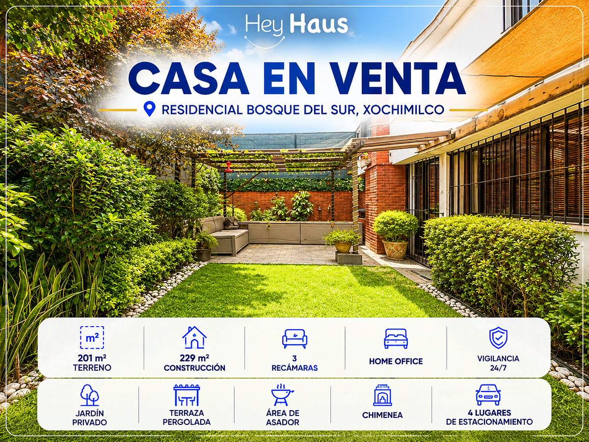 Casa en venta · Bosque Residencial del Sur, Xochimilco, Ciudad de México Casa en venta · Bosque Residencial del Sur, Xochimilco, Ciudad de México