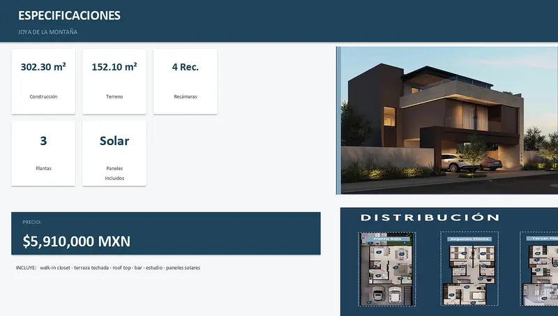 Casa en venta · Dominio Cumbres, García, Nuevo León