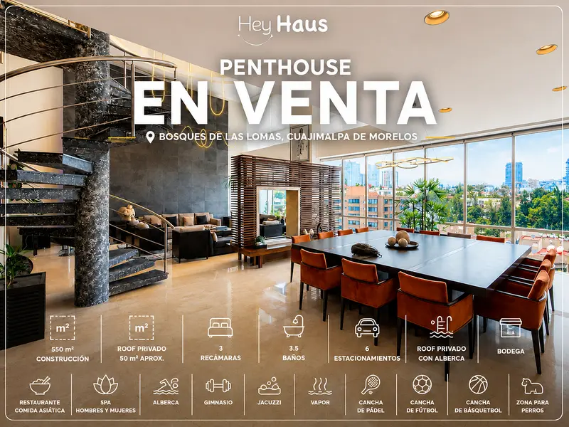 Departamento en venta · Bosques de las Lomas, Cuajimalpa de Morelos, Ciudad de México Departamento en venta · Bosques de las Lomas, Cuajimalpa de Morelos, Ciudad de México