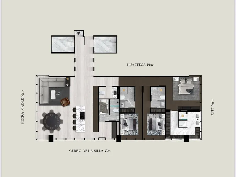 Departamento en venta · Del Valle, San Pedro Garza García, Nuevo León