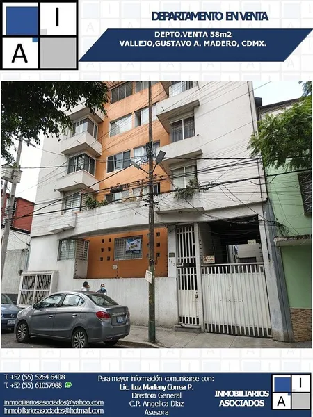 Departamento en venta · Vallejo, Gustavo A. Madero, Ciudad de México