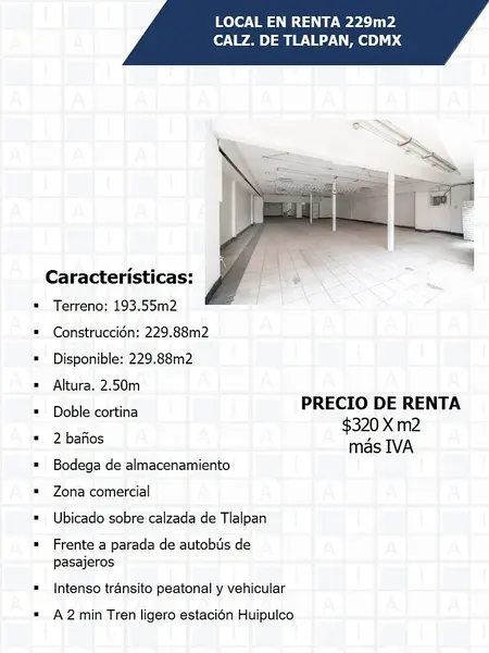 Comercio en renta · Coyoacán, Ciudad de México