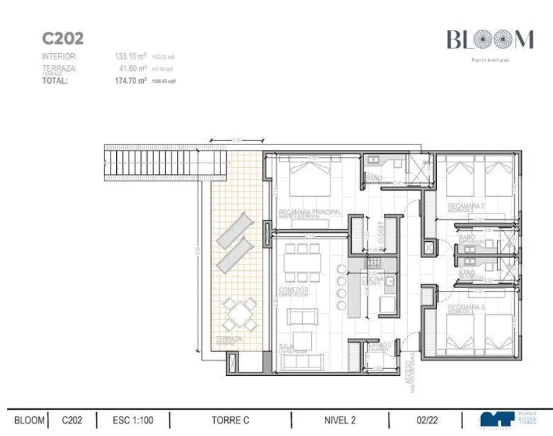 Departamento en venta · Puerto Aventuras, Solidaridad, Quintana Roo
