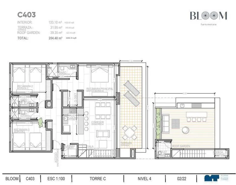 Departamento en venta · Puerto Aventuras, Solidaridad, Quintana Roo